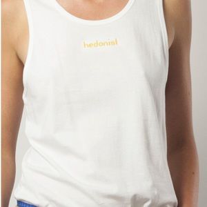 Paradises Hedonist cotton boyfriend tank